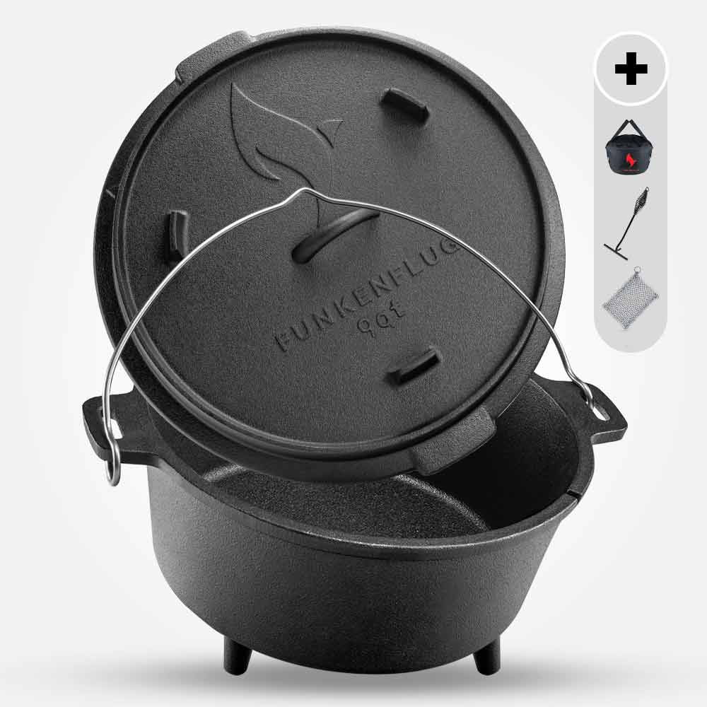 WORLD FAMOUS SPORTS® 9 QT DUTCH OVEN – General Army Navy Outdoor